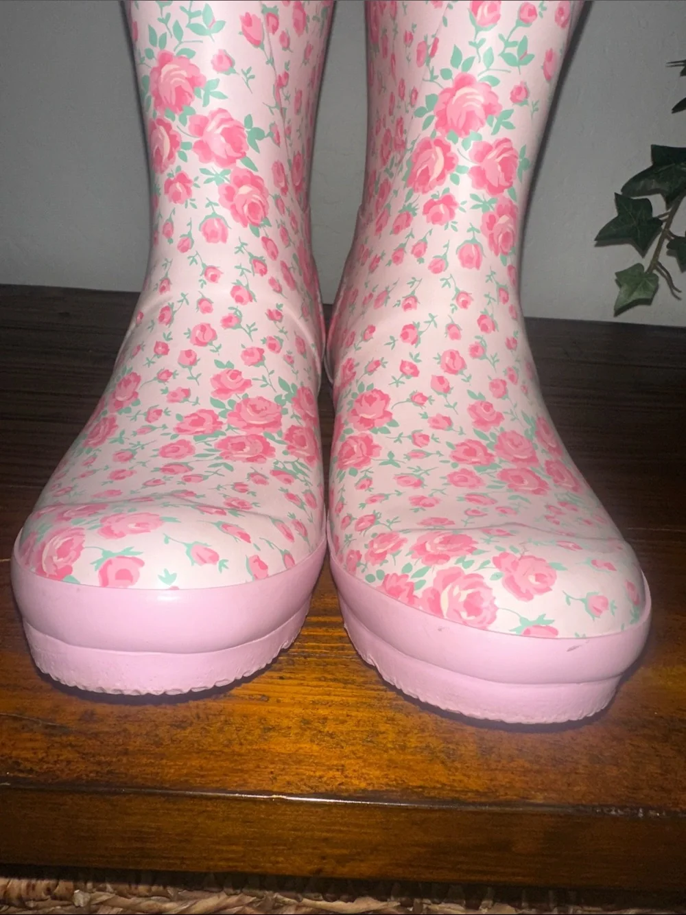 Hunter x LoveShackFancy Original Tall Waterproof Signature Floral Rain Boots 7